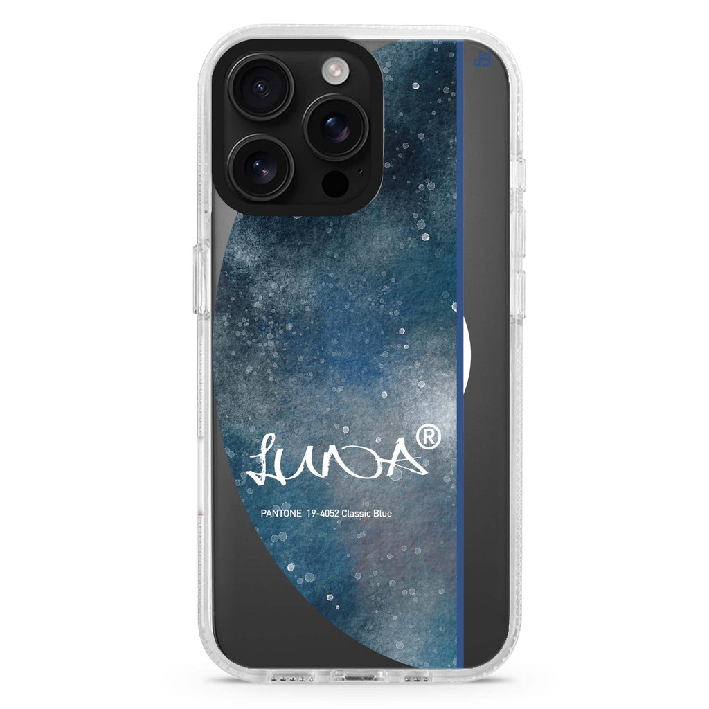 #19-4052 Classic Blue II MagSafe Compatible iPhone 16 Pro Ultra Clear Case - Personalized and Stylish Protection