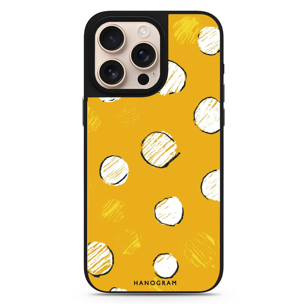 Sunny Dots MagSafe compatible mirror case for iPhone 16/15/14 Pro Max and Pro, main view