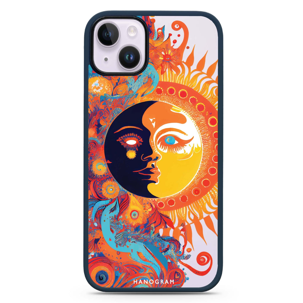 Moon & Sun iPhone 15 Impact Guard Bumper Case