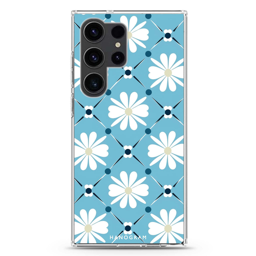 Blossom Continuum Samsung Galaxy S26/S25/S24/S23/S22 Ultra ultra clear case, transparent design, main view