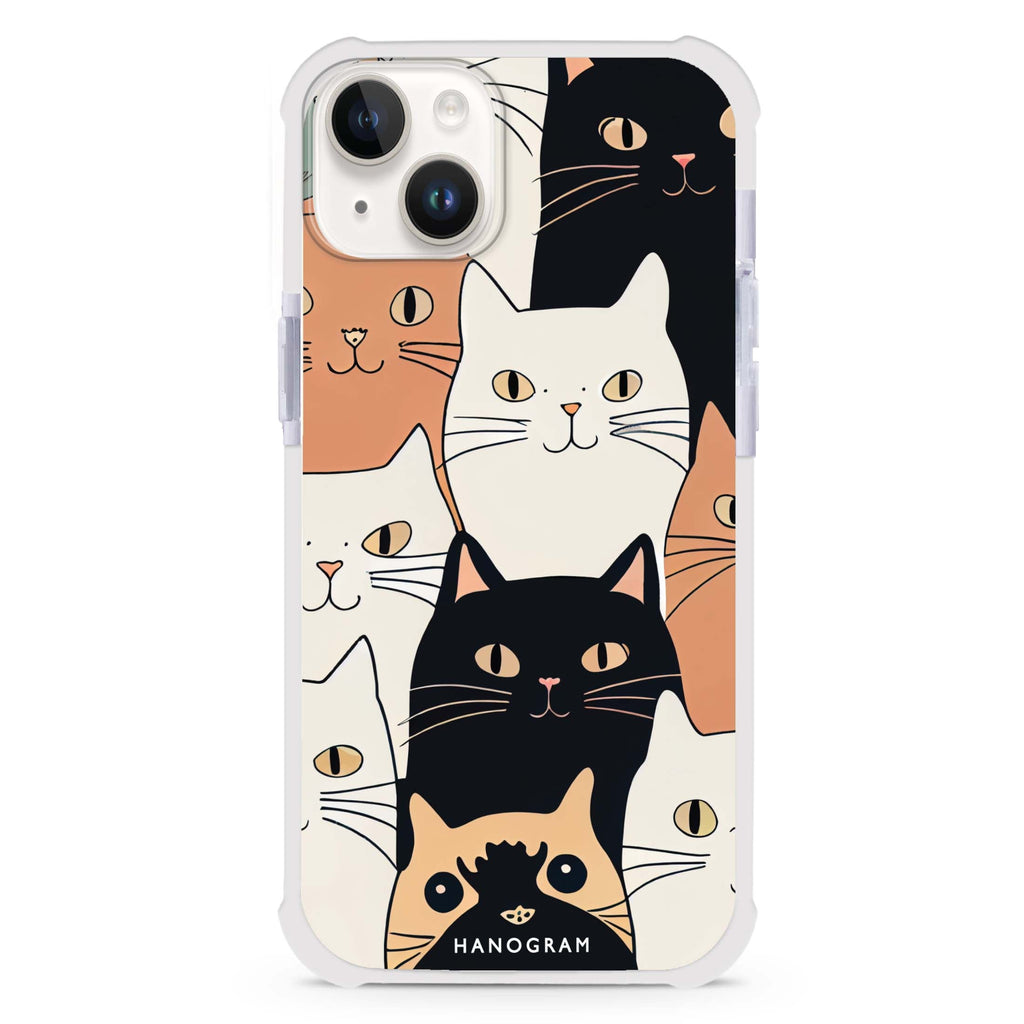 Look Cats iPhone 15 Plus Ultra Shockproof Case