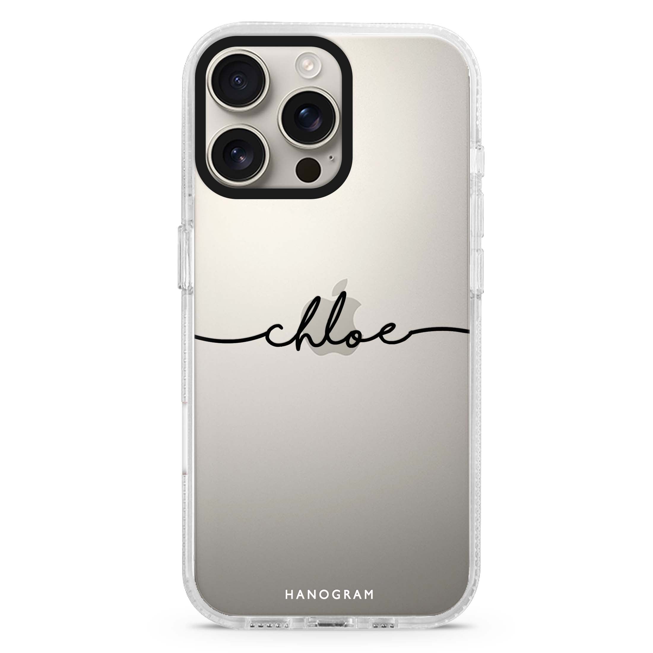 Handwritten iPhone 16 Pro Max Ultra Clear Case