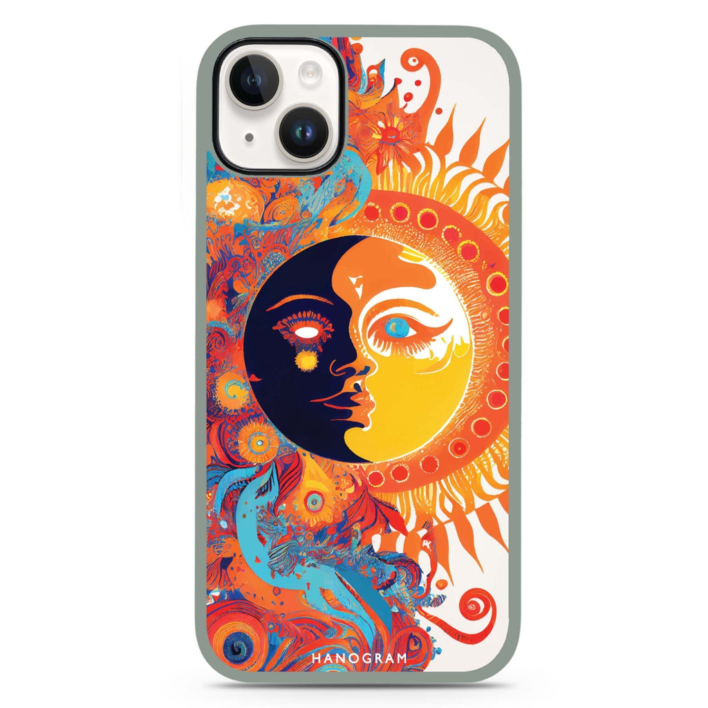 Moon & Sun iPhone 15 Plus Impact Guard Bumper Case