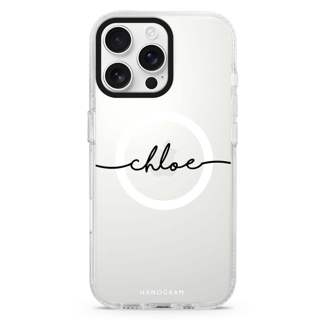 Artisan Fragments MagSafe Compatible iPhone 16 Pro Ultra Clear Case - Personalized and Stylish Protection