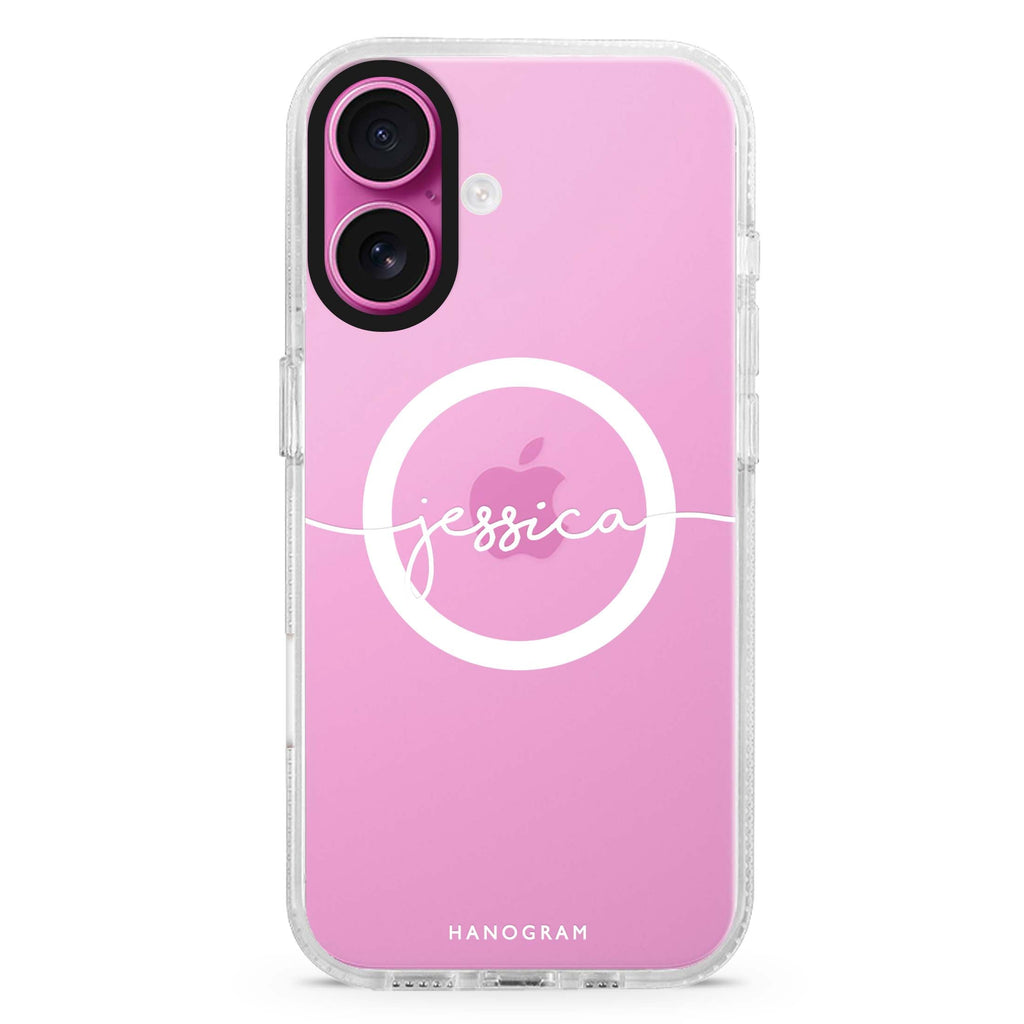 Handwritten MagSafe Compatible iPhone 16 Ultra Clear Case - Personalized and Stylish Protection