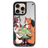 Cats & Game cat design iPhone 16/15/14 Pro Max & Pro mirror case