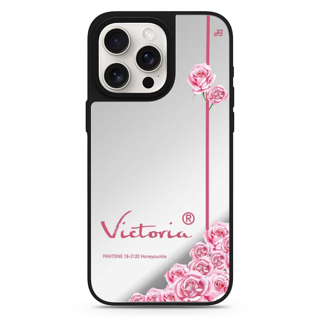 #18-2120 Honeysuckle II personalized name MagSafe mirror case for iPhone 16/15/14 Pro Max and Pro, main view