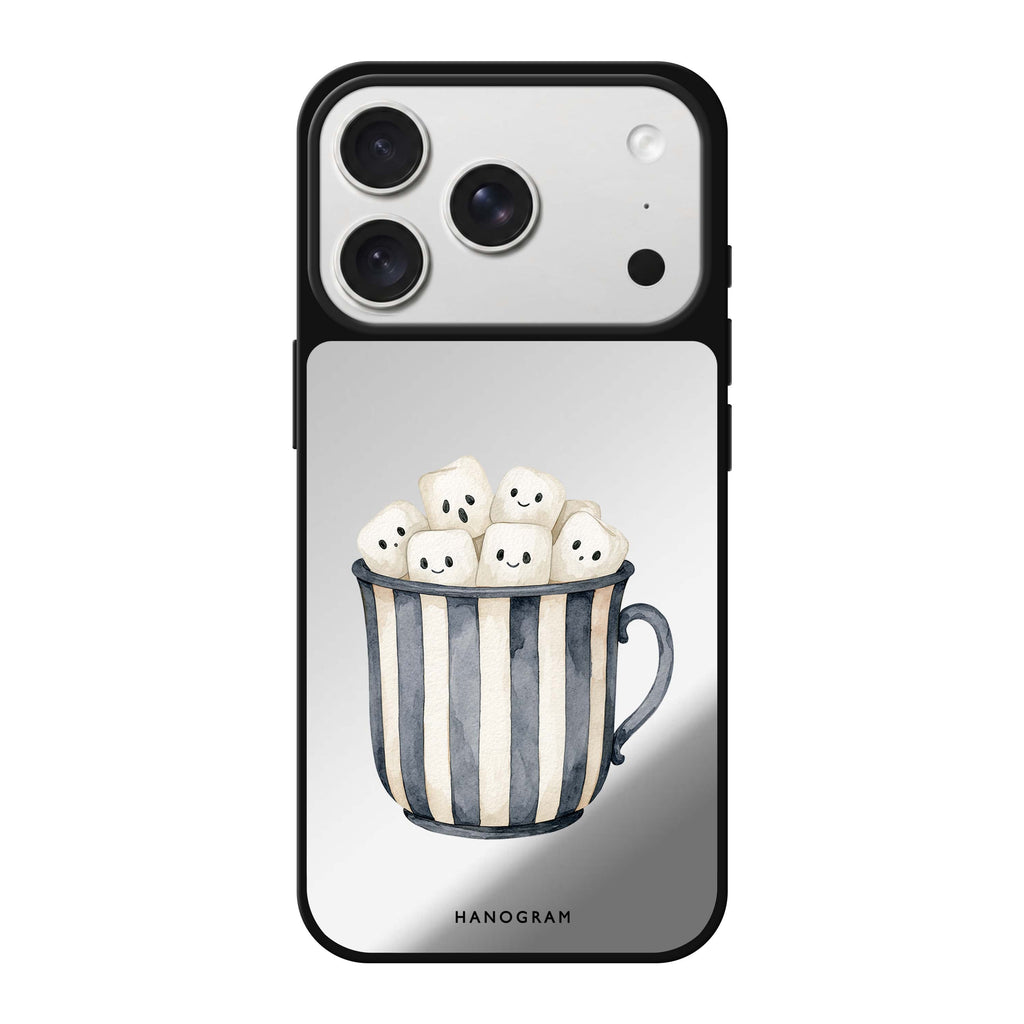 Marshmallow Mug Mates iPhone 18 Pro Max Mirror Case - design view 1