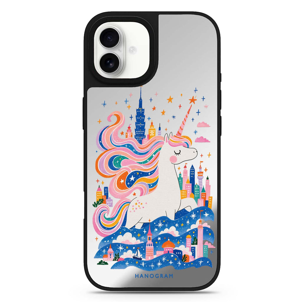 Unicorn Castlekeeper iPhone 17 Mirror Case - View 1