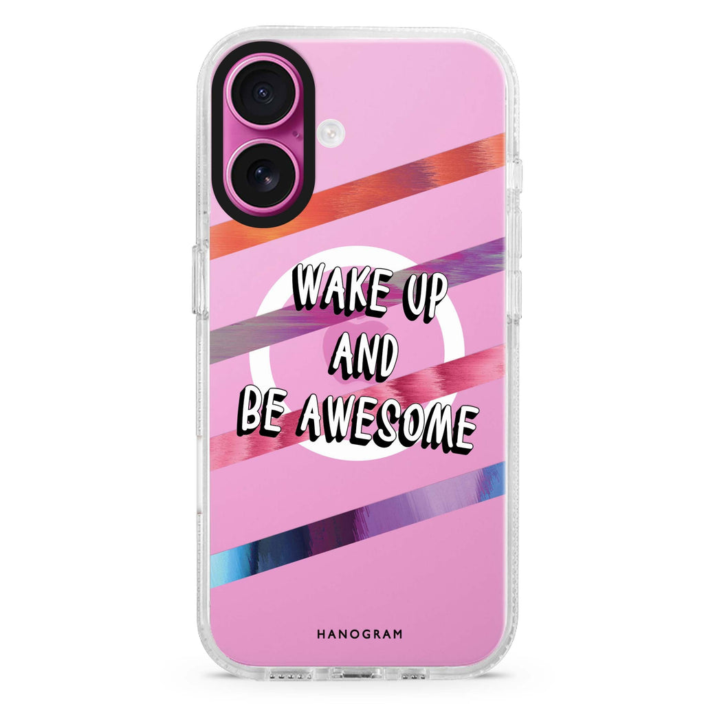 Wake up MagSafe Compatible iPhone 16 Ultra Clear Case - Personalized and Stylish Protection