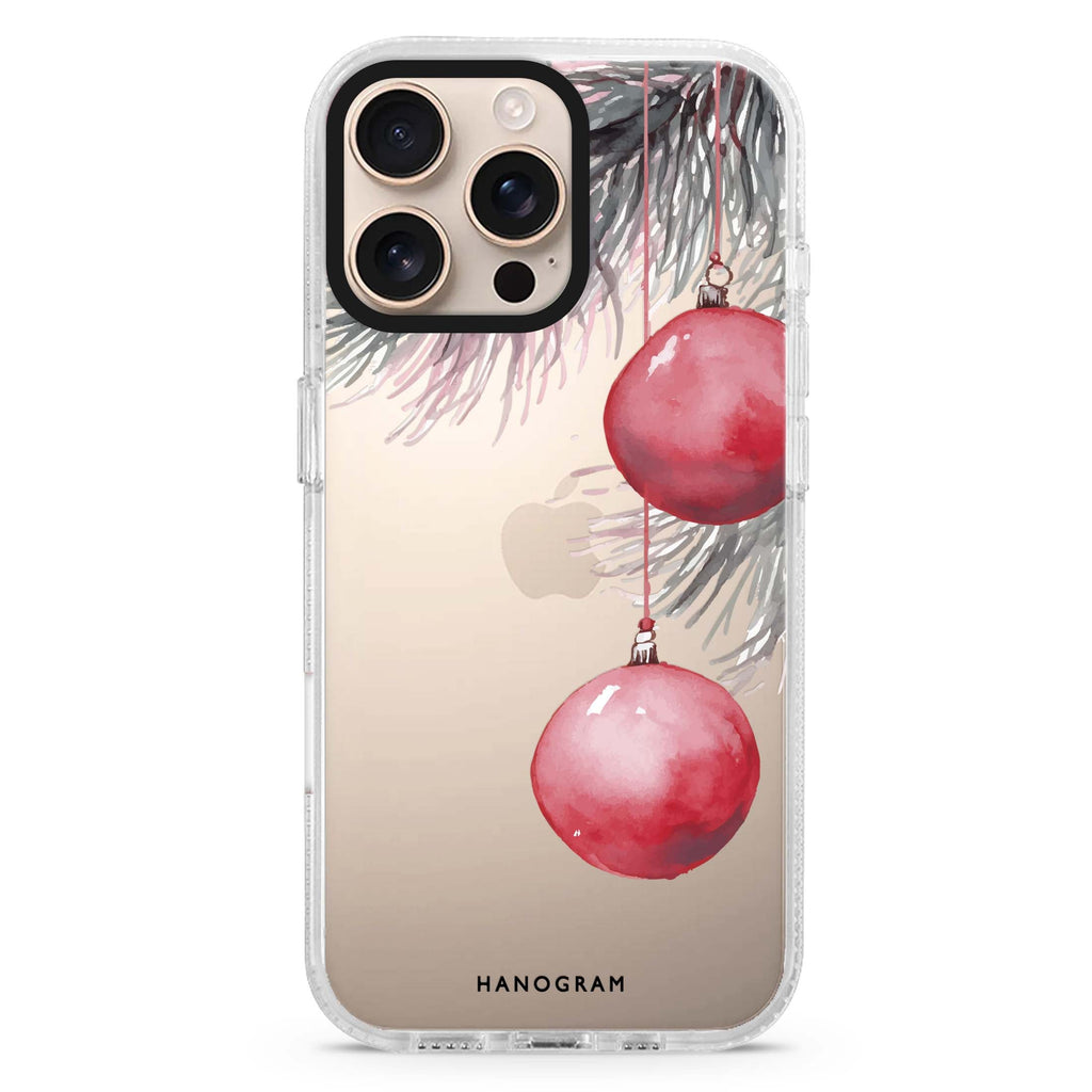 Blush Christmas iPhone Ultra Clear Case