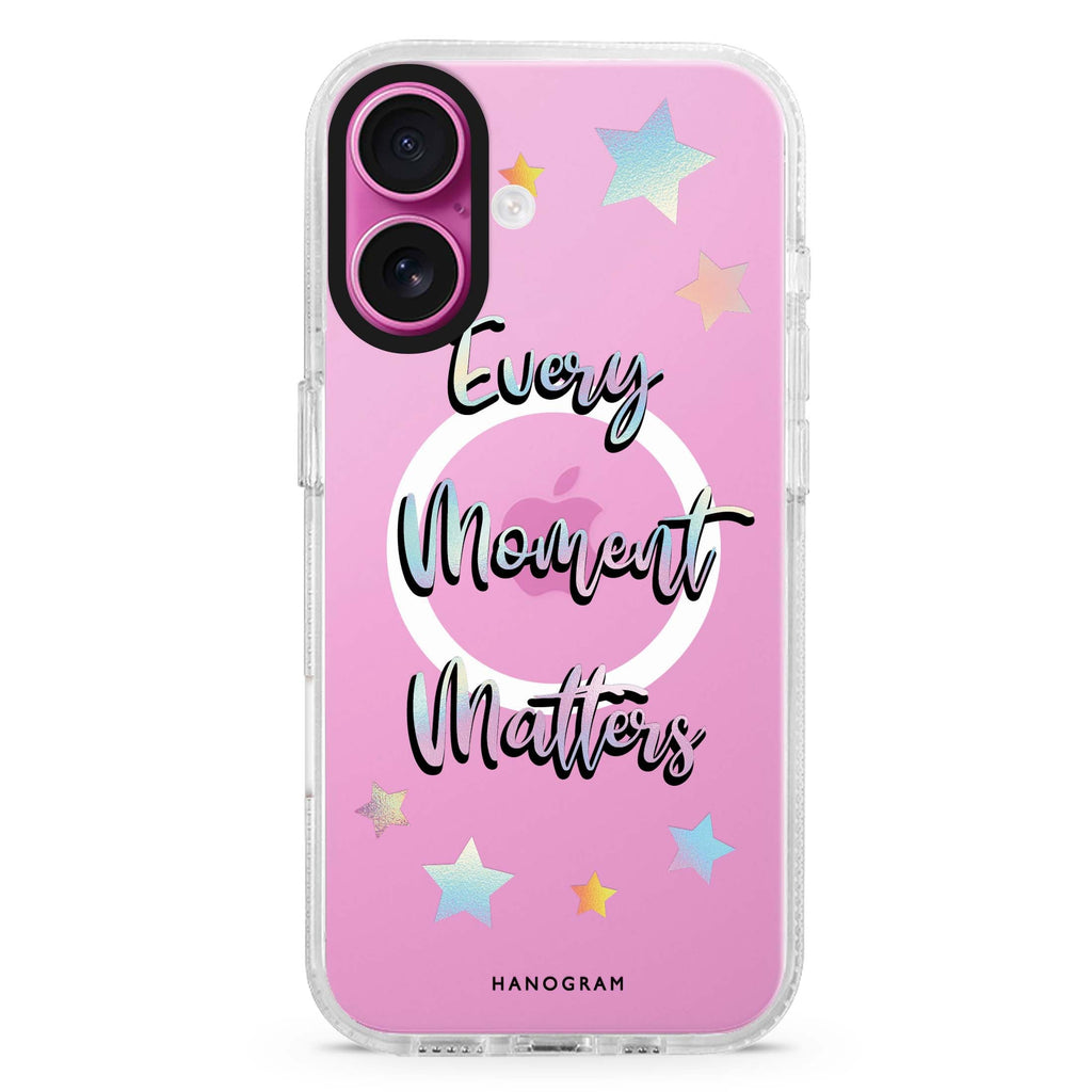 Every moment matters MagSafe Compatible iPhone 16 Ultra Clear Case - Personalized and Stylish Protection