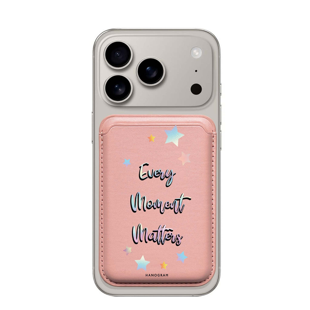 Every Moment Matters MagSafe wallet for iPhone, slim magnetic card holder, main view