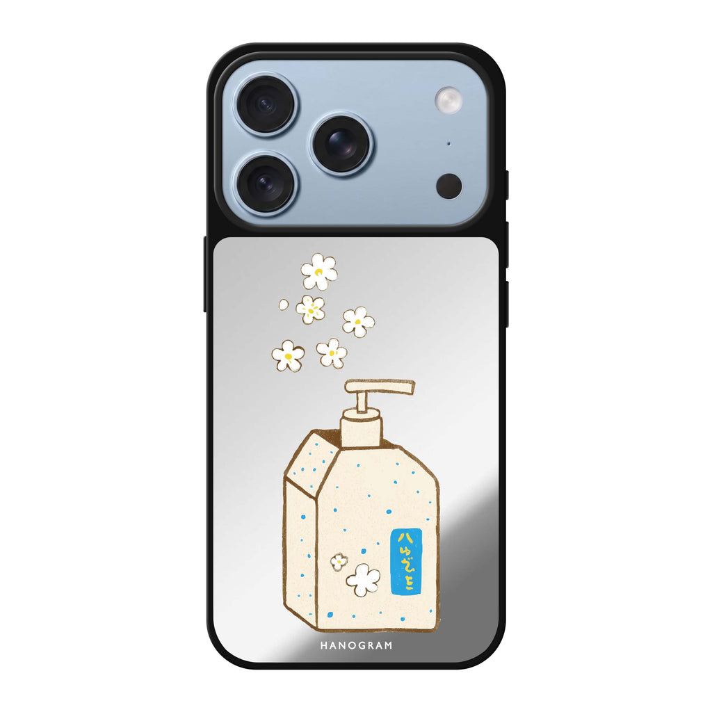 Flower Soap flower floral iPhone 18 Pro Max mirror case