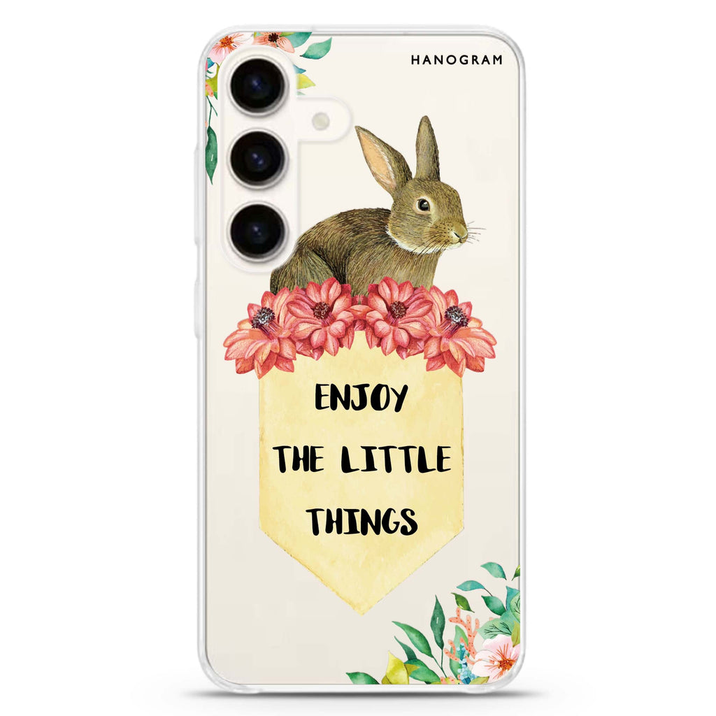 Enjoy the little things Samsung Galaxy Ultra Clear Case