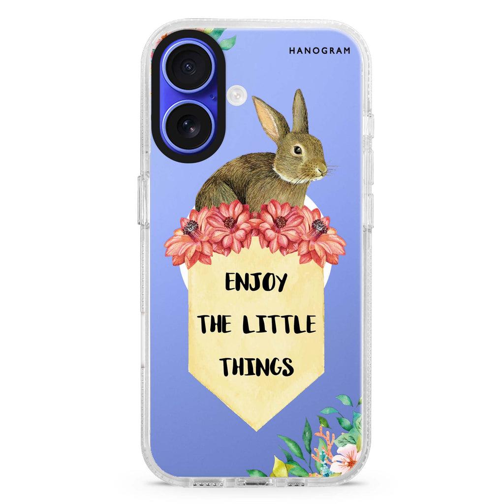 Enjoy the little things MagSafe Compatible iPhone 16 Ultra Clear Case - Personalized and Stylish Protection