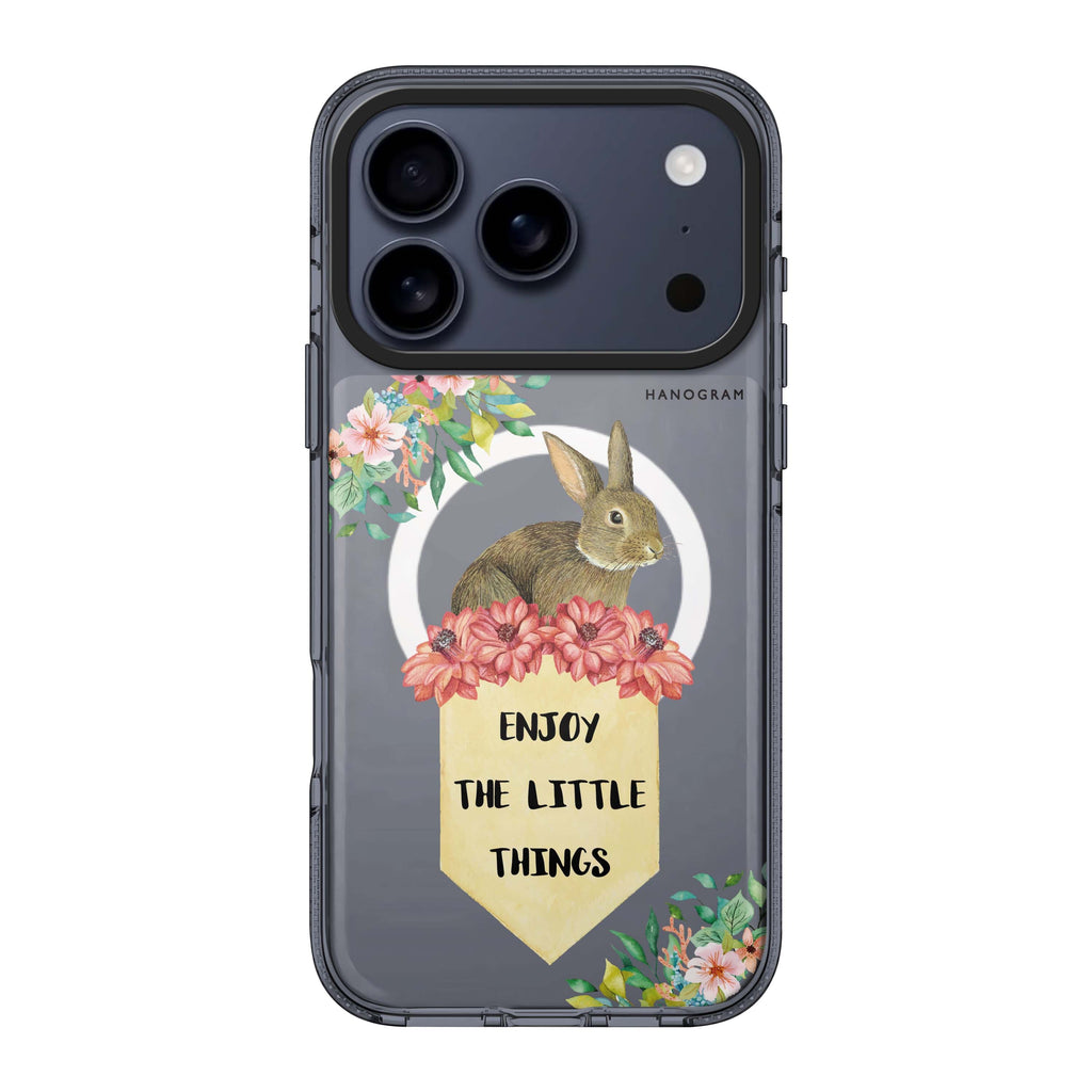 Enjoy the little things graphic cute iPhone 17 Pro Max ultra clear case