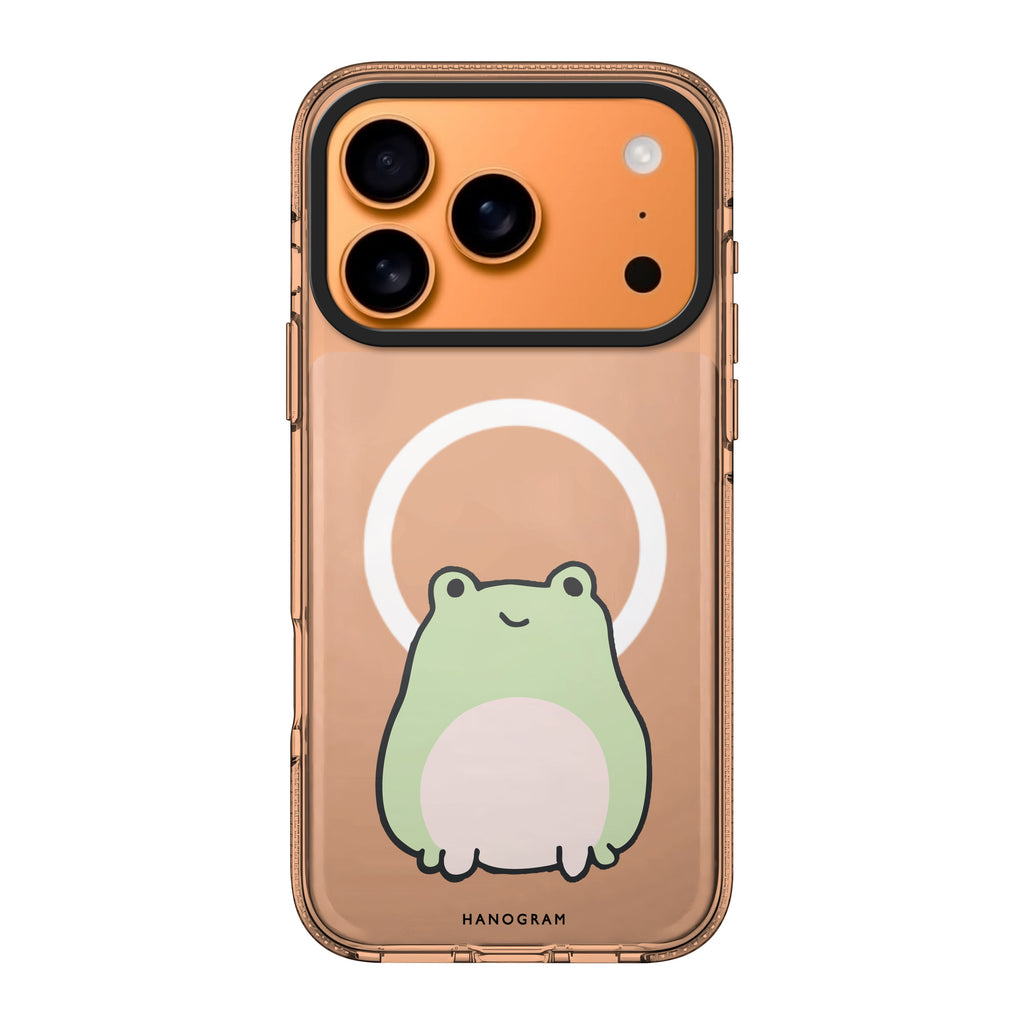 Pastel Froggie animal cute pastel iPhone 17 Pro Max ultra clear case