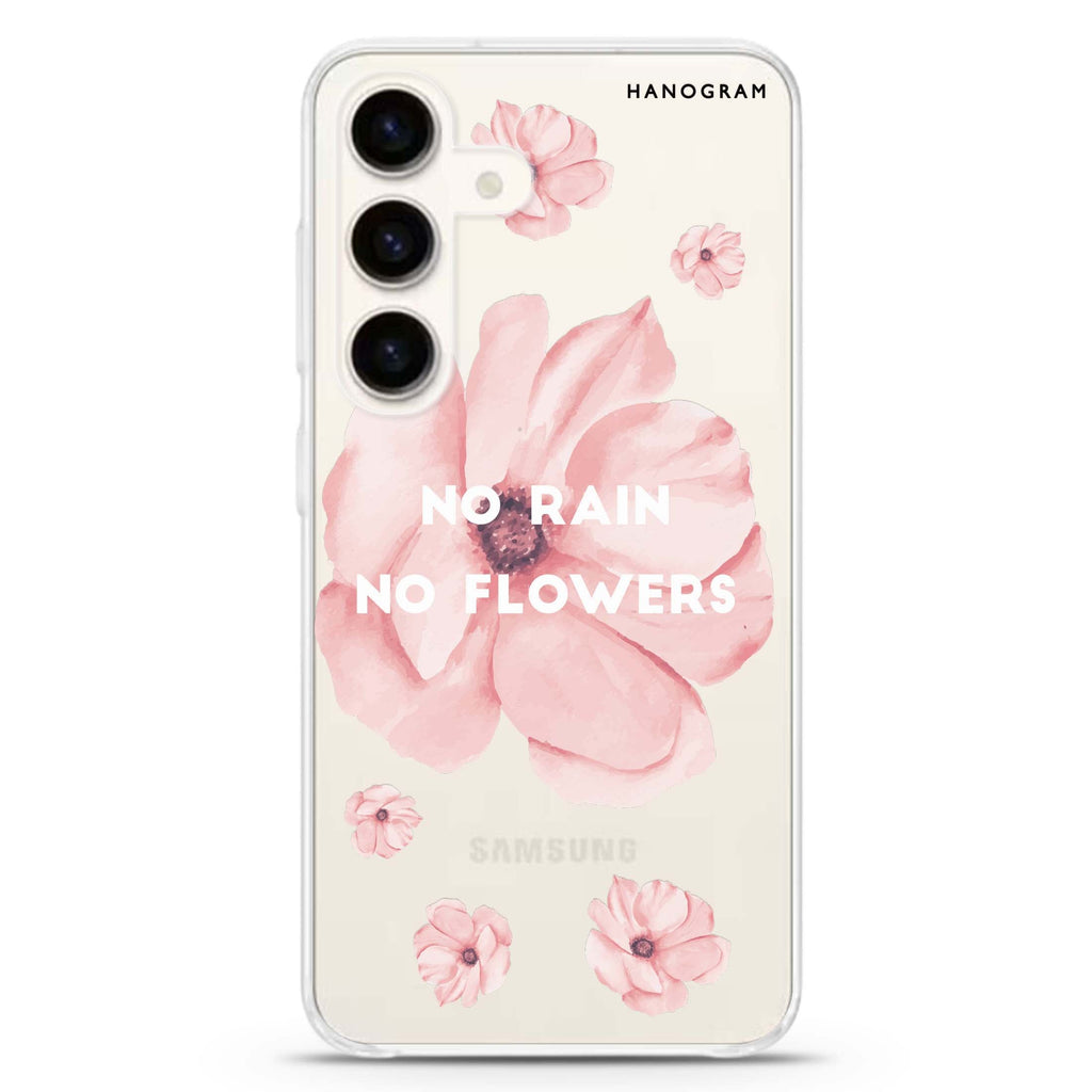 No rain No flowers Samsung Galaxy Ultra Clear Case