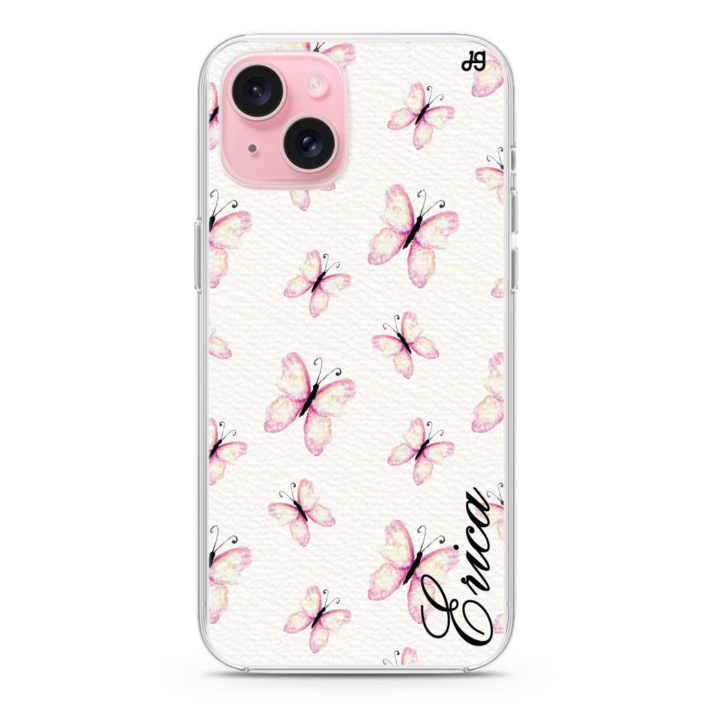 Vintage Butterfly iPhone Ultra Clear Case