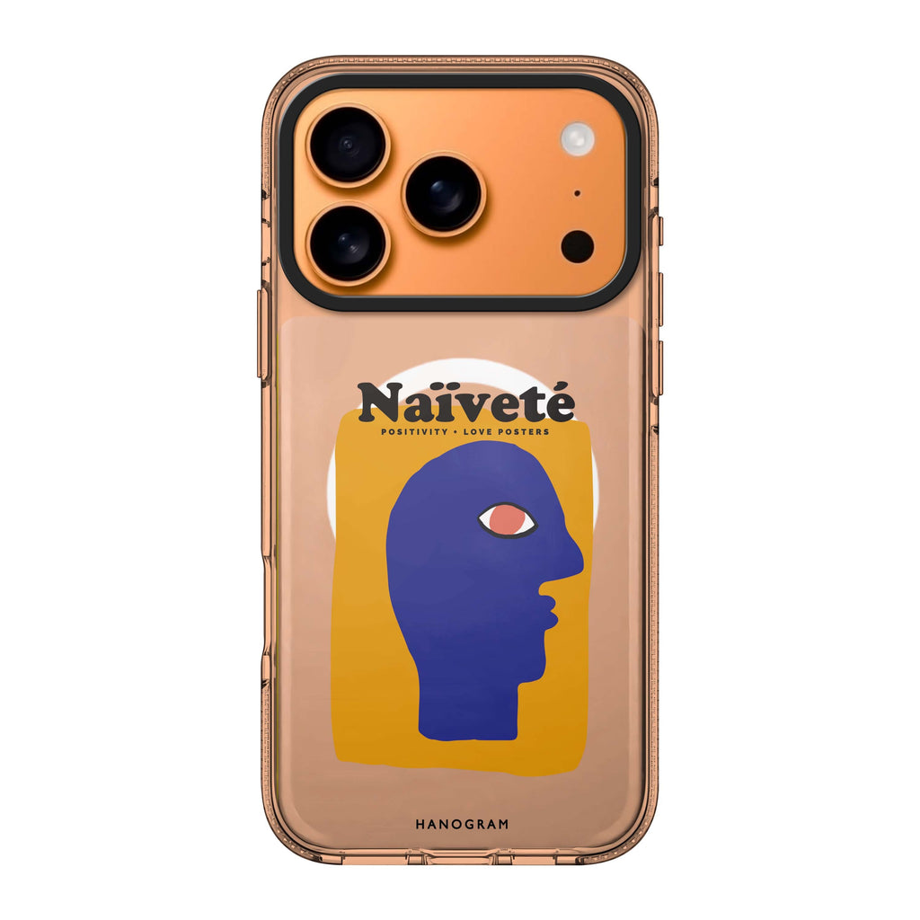 Naïveté graphic iPhone 17 Pro Max ultra clear case