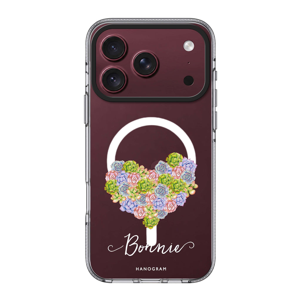 Floral Heart Ultra Clear Case