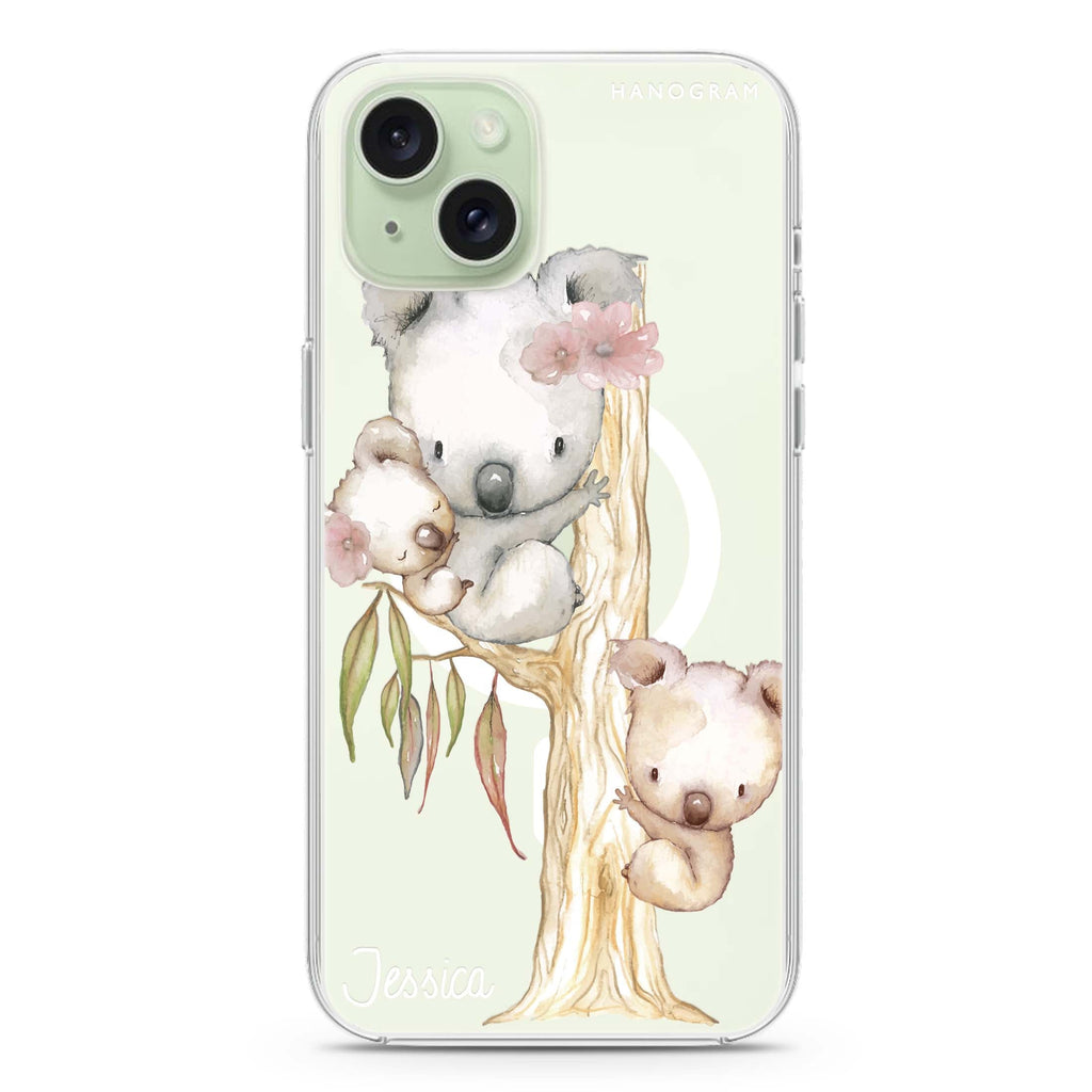 Koala iPhone 15 Plus MagSafe Compatible Ultra Clear Case