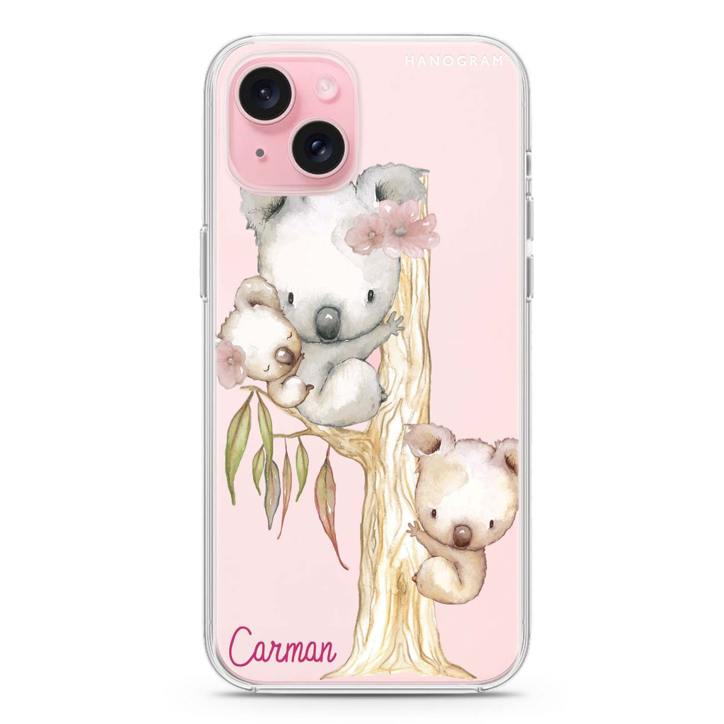 Koala iPhone 15 plus Ultra Clear Case