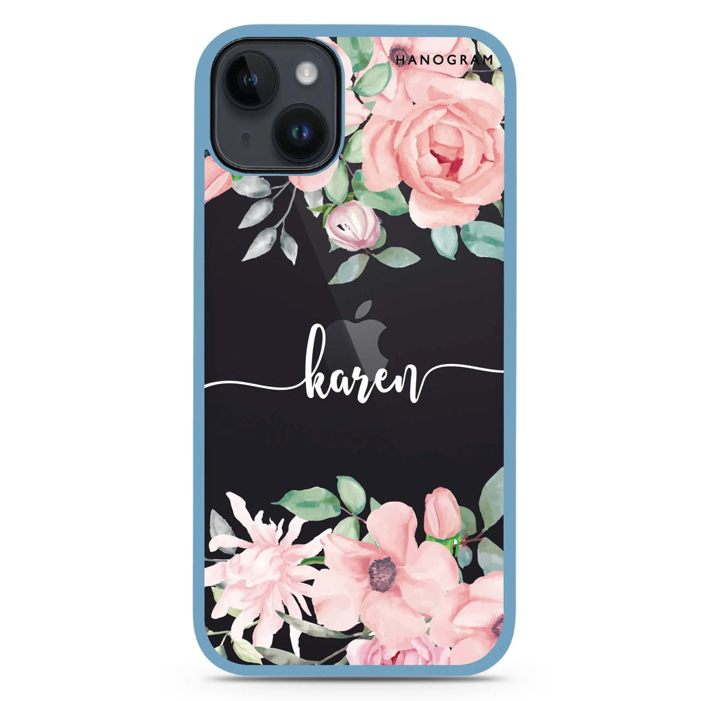 Forever Love Rose iPhone 15 Impact Guard Bumper Case