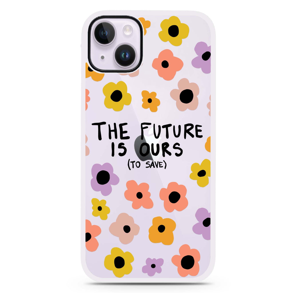 The future is OURS iPhone 15 Impact Guard Bumper Case