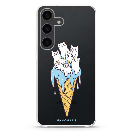 Meow Melt Samsung Galaxy Ultra Clear Case