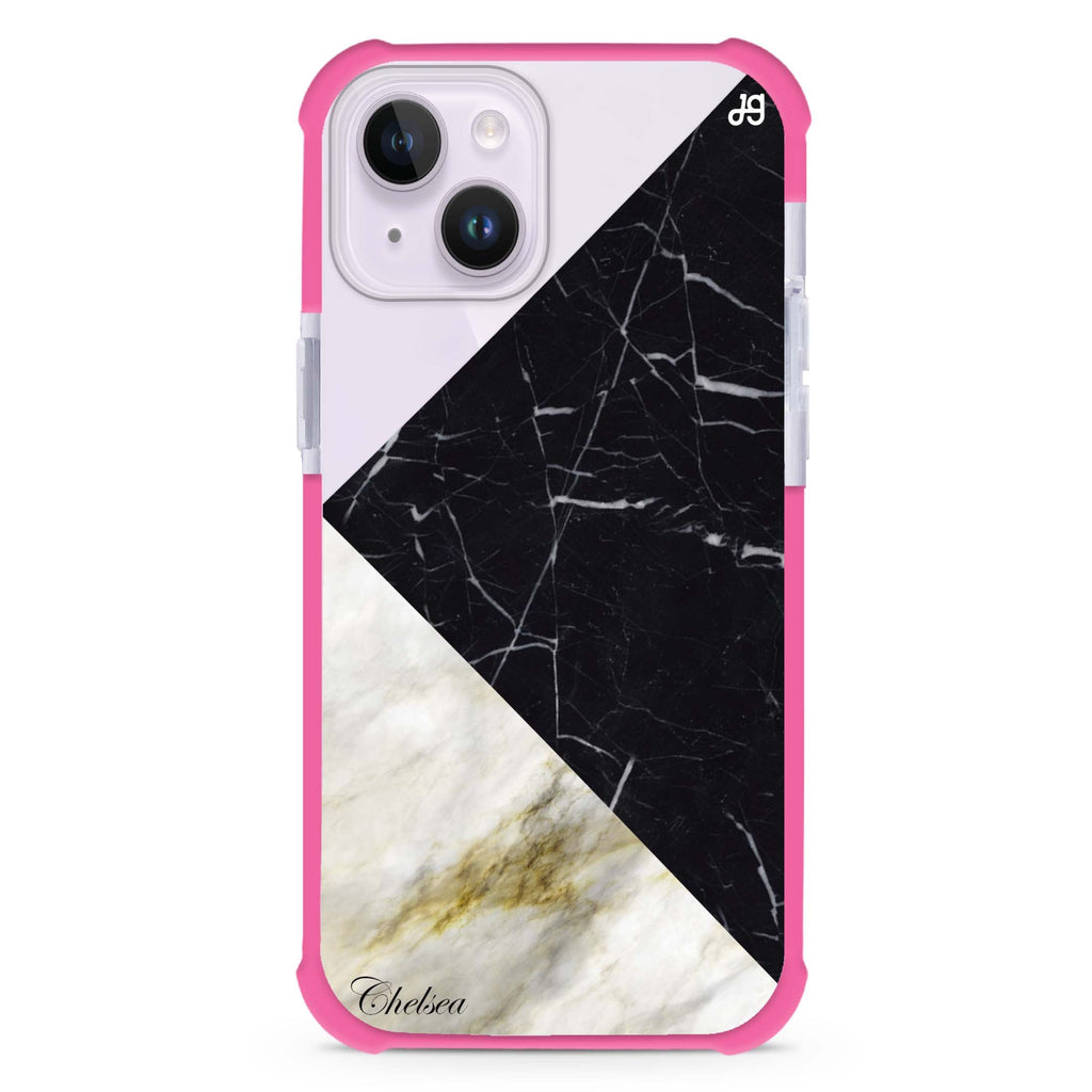 Marble Mix iPhone 15 Plus Ultra Shockproof Case
