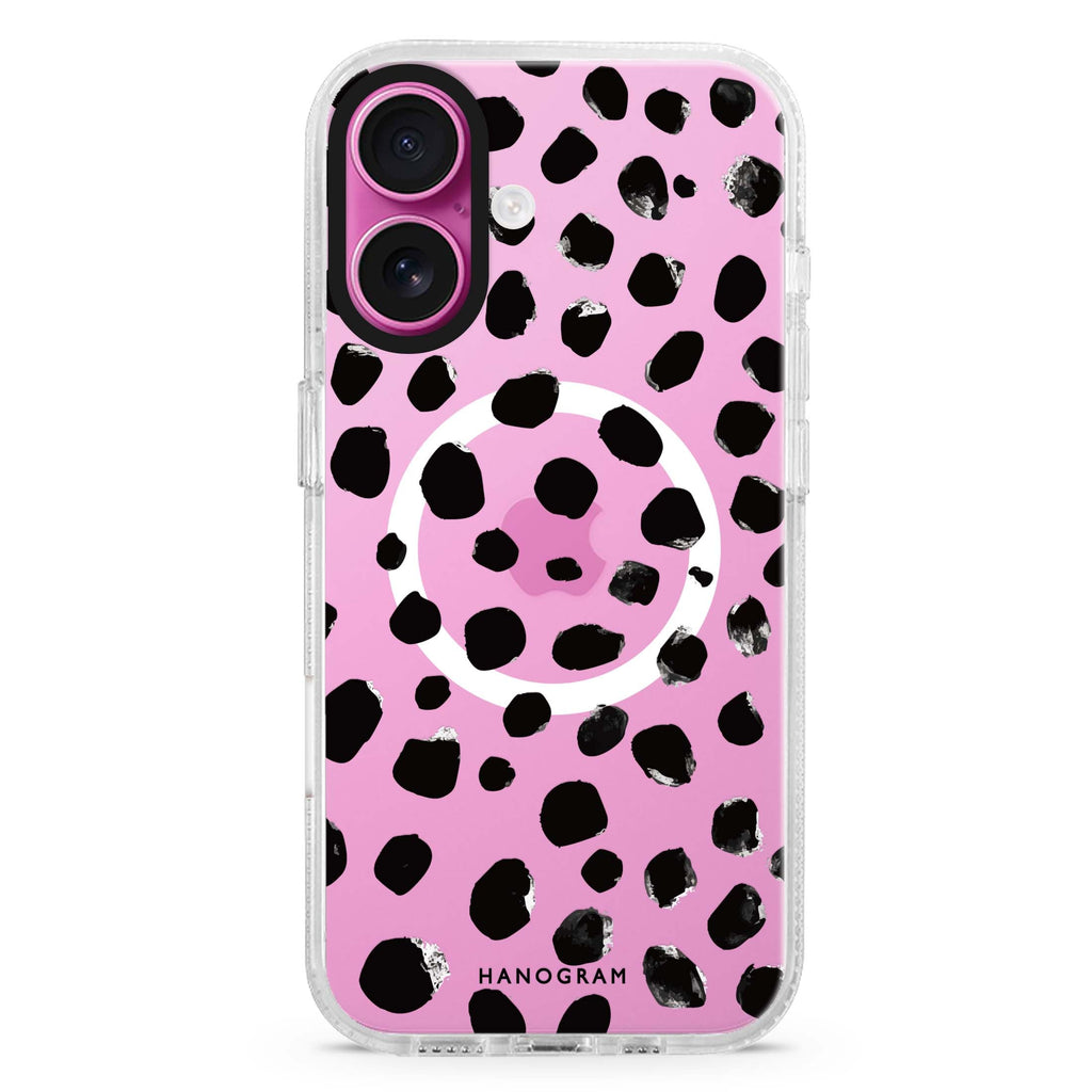 Classic Dalmatian Spots MagSafe Compatible Ultra Clear Case