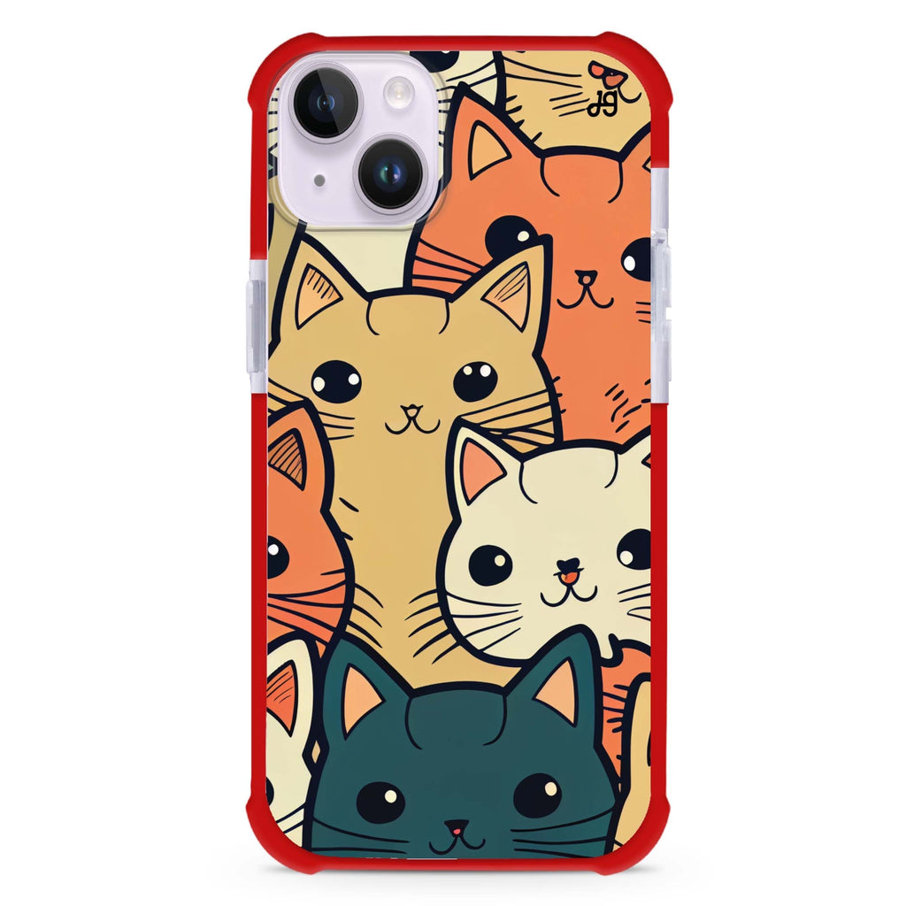 Look Cats II iPhone 15 Plus Ultra Shockproof Case