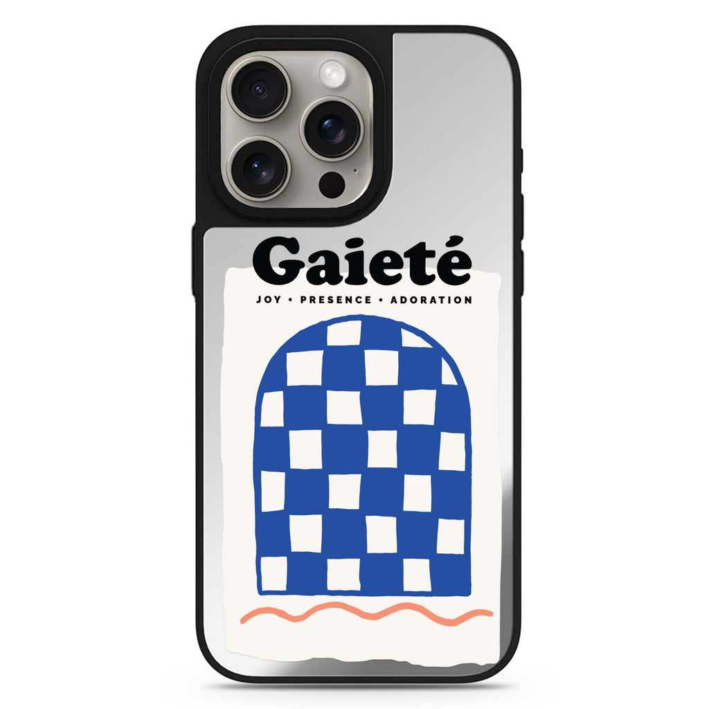 Gaieté MagSafe compatible mirror case for iPhone 16/15/14 Pro Max and Pro, main view