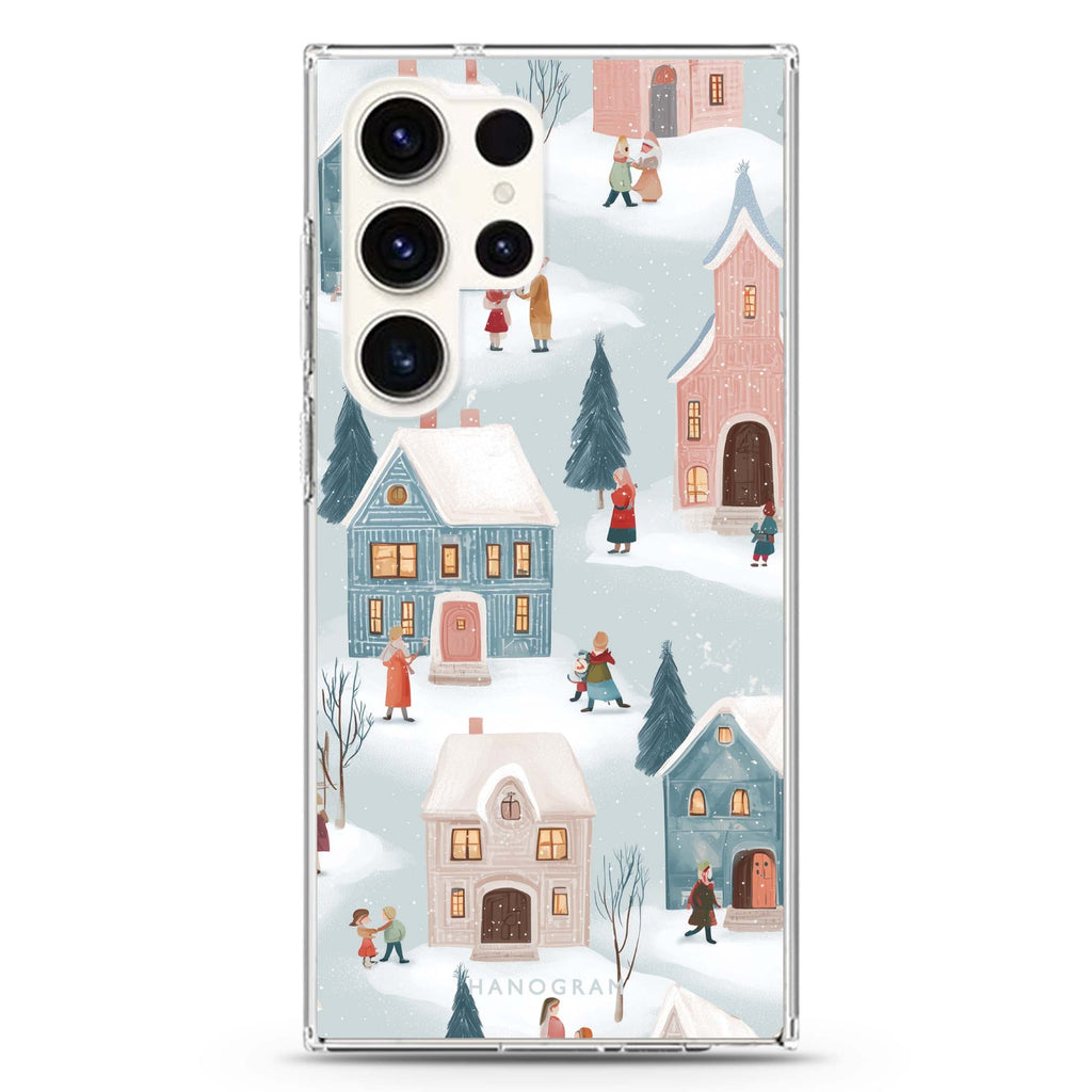 Cozy Town Samsung Galaxy Ultra Clear Case