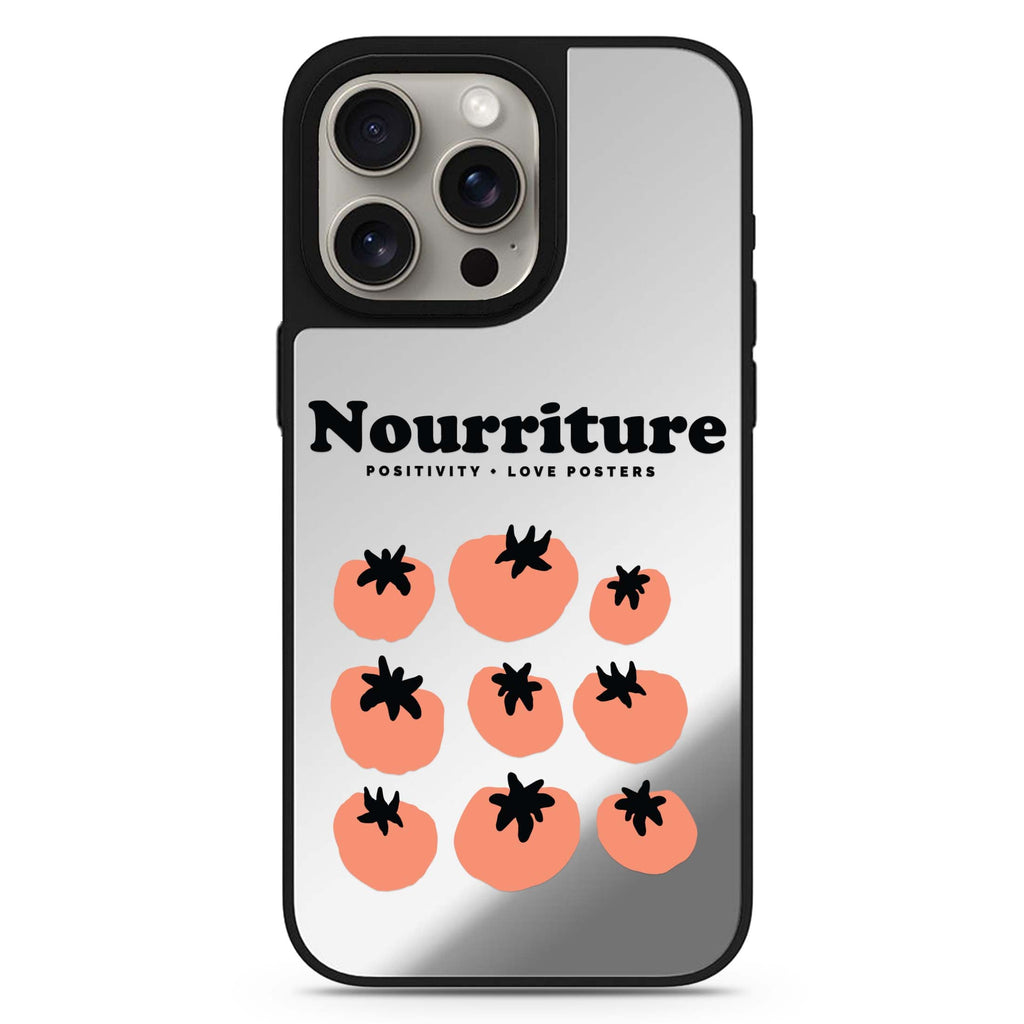 Nourriture MagSafe compatible mirror case for iPhone 16/15/14 Pro Max and Pro, main view
