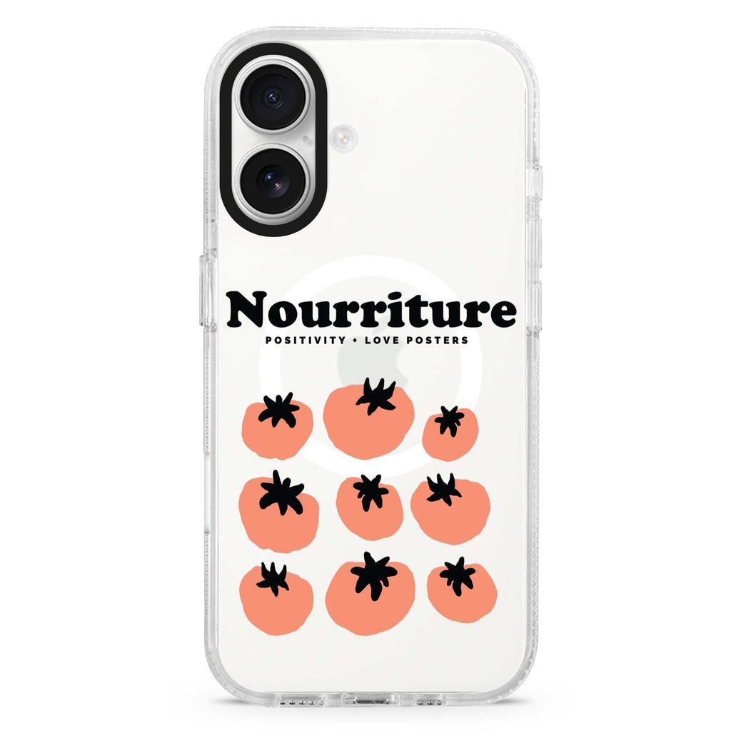 Nourriture MagSafe Compatible iPhone 16 Ultra Clear Case - Personalized and Stylish Protection