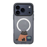 Whiskerflix Night animal cute dark iPhone 17 Pro Max ultra clear case