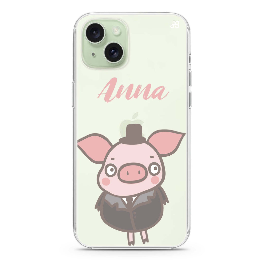 Funny Piggy iPhone Ultra Clear Case