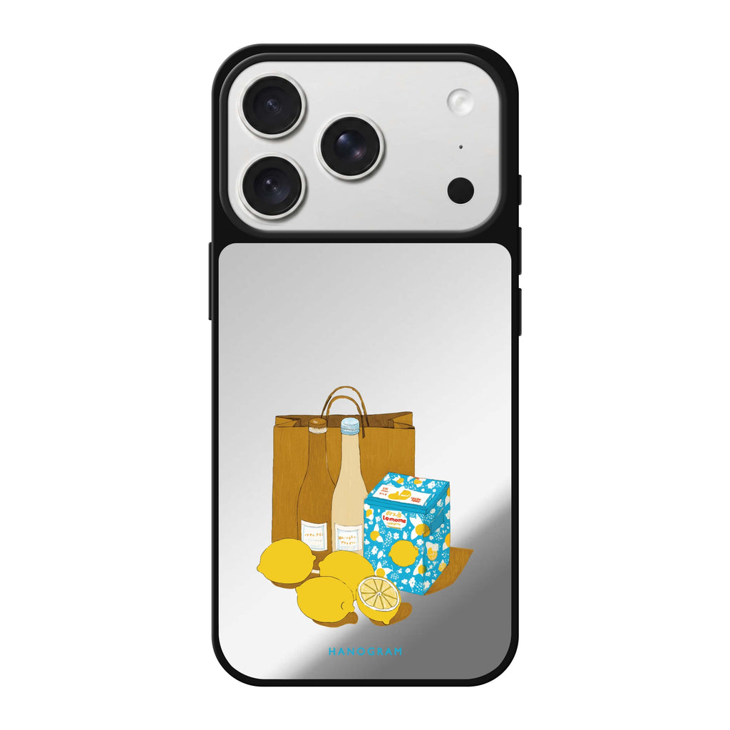 Lemon Market fruit travel iPhone 18 Pro Max mirror case