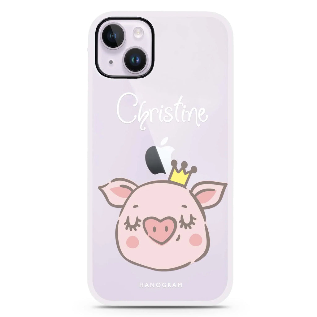 Piggy Queen iPhone 15 Plus Impact Guard Bumper Case