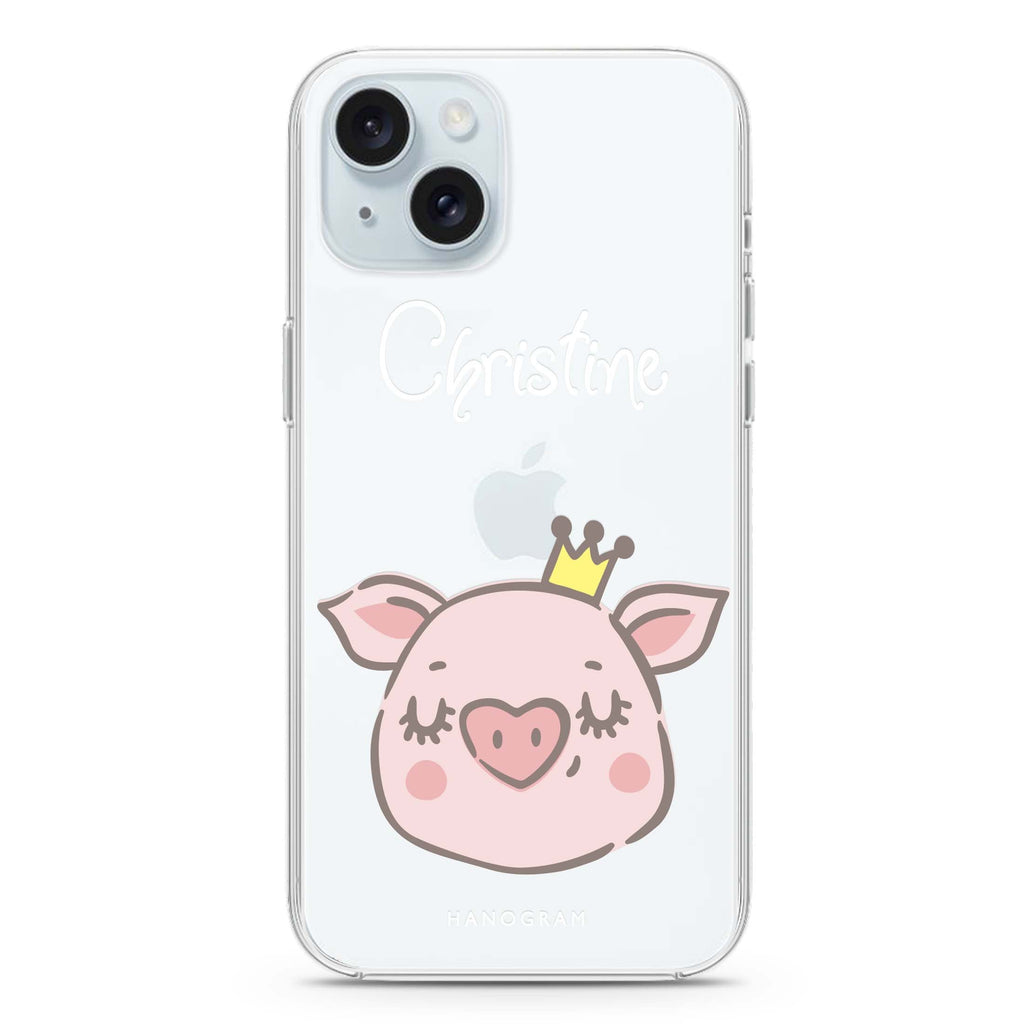Piggy Queen iPhone Ultra Clear Case