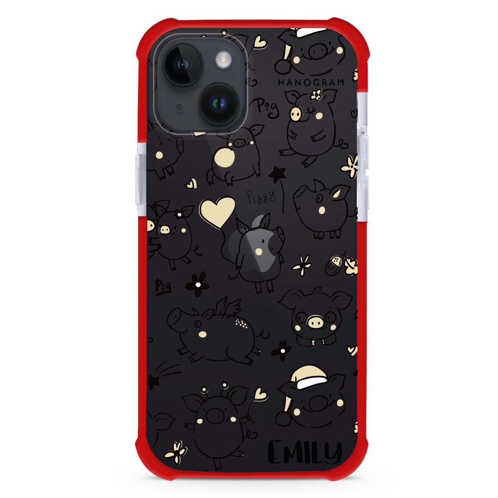 Lovely Piggy iPhone 15 Plus Ultra Shockproof Case