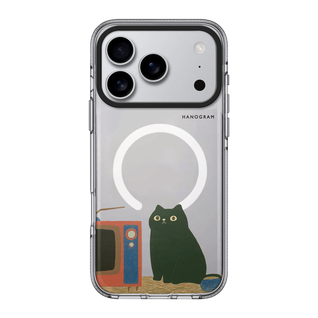 Lazy Screen Time animal cute iPhone 17 Pro Max ultra clear case