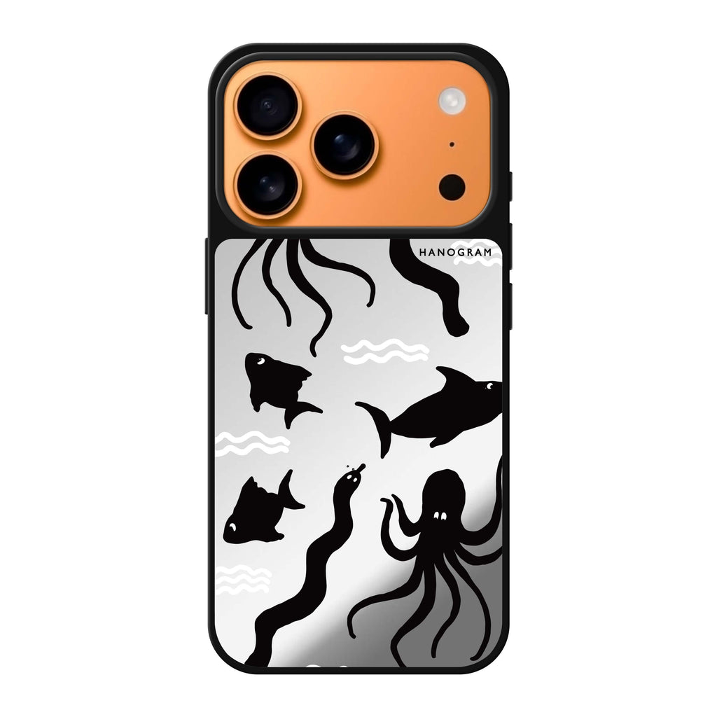 Water, Ocean and Sea Animals summer animal nature iPhone 17 Pro Max mirror case
