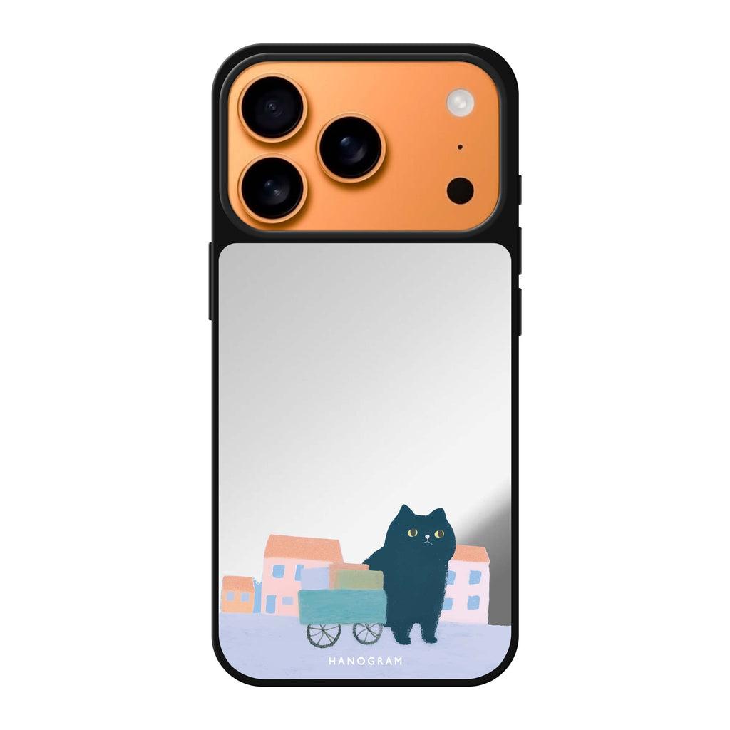 Purrfect New Home cat animal cute iPhone 17 Pro Max mirror case