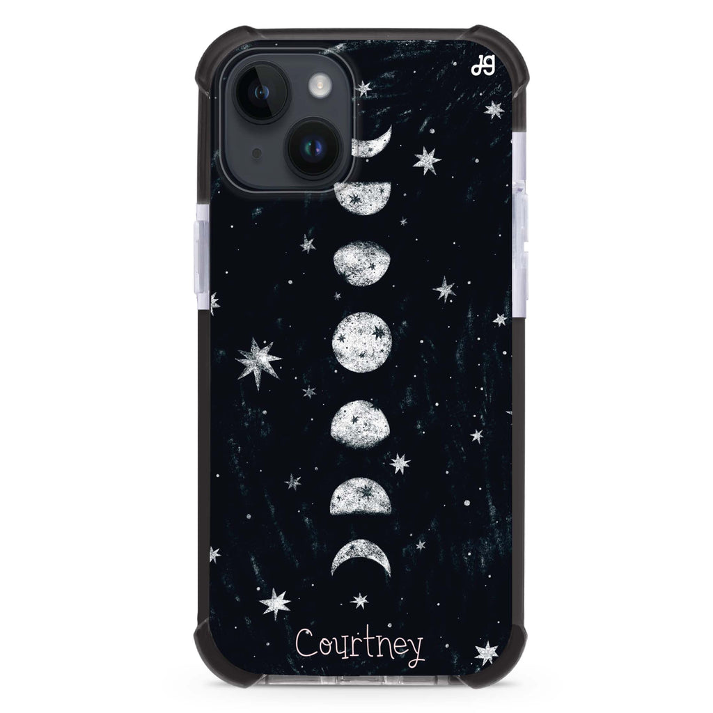 Phases of the moon iPhone 15 Plus Ultra Shockproof Case