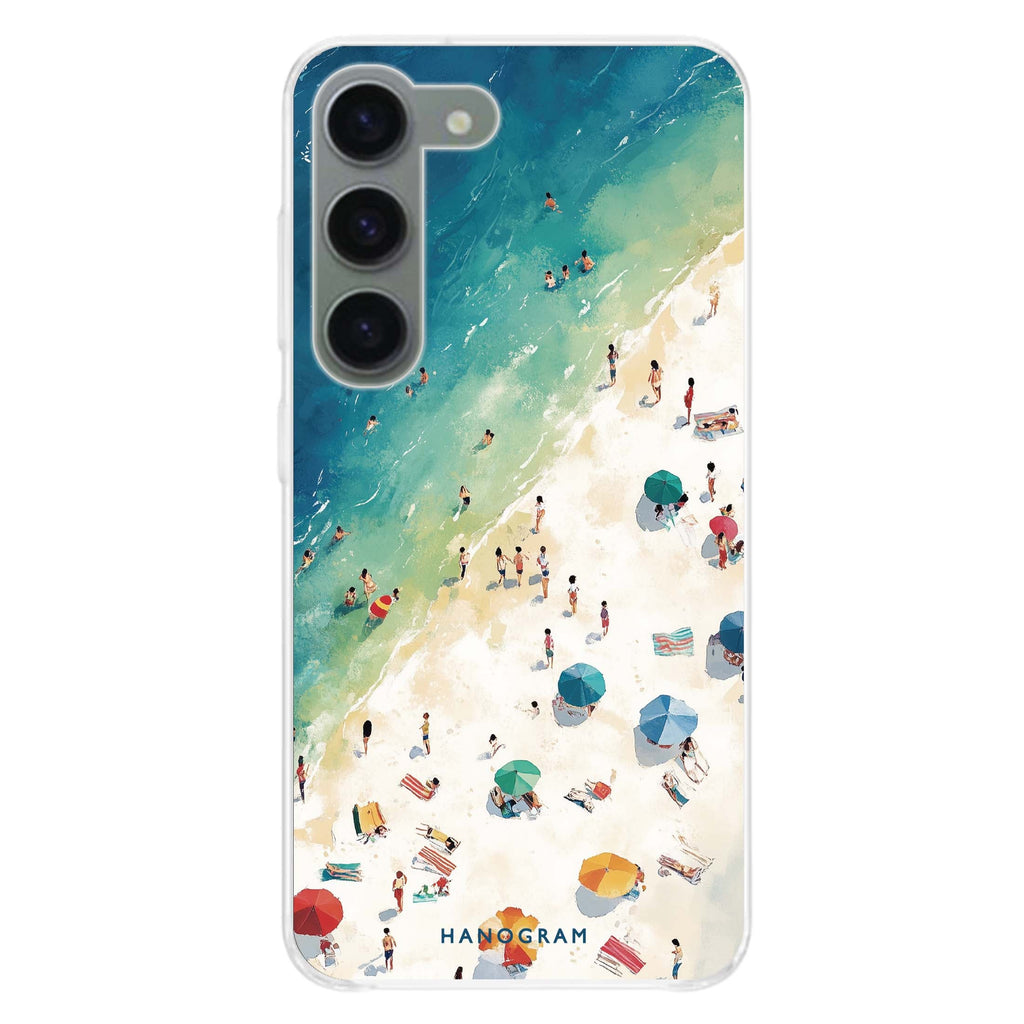 Above the Sunshine ultra-clear case for Samsung Galaxy S23/S22, front view