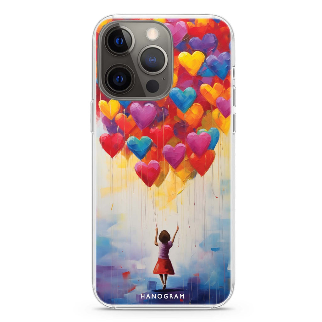 Melting Love iPhone 13 pro Max Ultra Clear Case